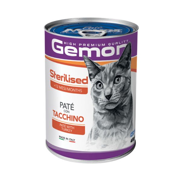 GEMON PATE STERILIZED TURKEY 400GR