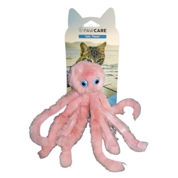 PAW CARE ΠΑΙΧΝΙΔΙ ΓΑΤΑΣ ΑΝΟΙΧΤΟ ΡΟΖ ΧΤΑΠΟΔΙ 20cm