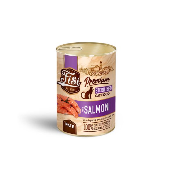 FISI CAT STERILIZED SALMON