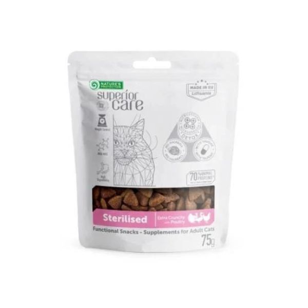NATURES PROTECION STERILISED SNACK CAT